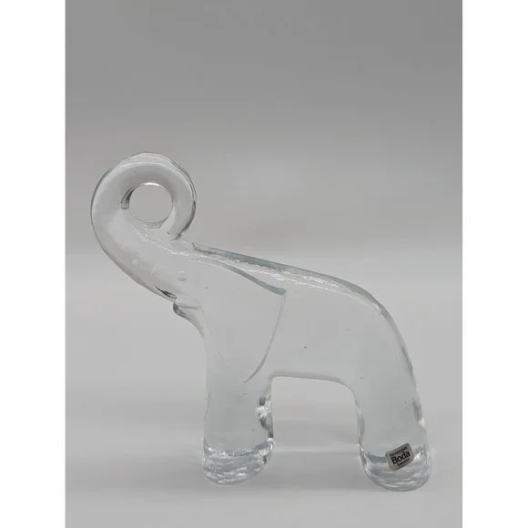 Kosta Boda Bertil Vallien for Elephant Zoo Series, Glass Figurines/Paperweights - Picture 13 of 13